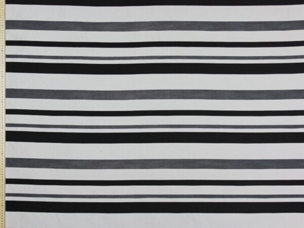 HARBING STRIPE BLACK WHITE